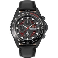 Swiss Military Herren Analog Quarz Uhr mit Leder Armband SMWGC2102230