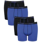 SLOGGI Retro Pants Start Short blau/schwarz 4er Pack