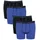 SLOGGI Retro Pants Start Short blau/schwarz 4er Pack