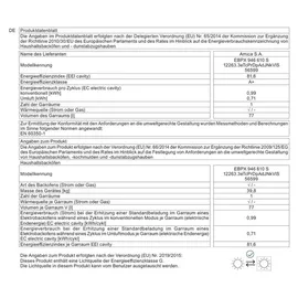 Amica EBPX 946 610 S