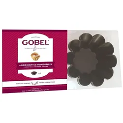 Briochette-Form Individuell aus Stahl - 170x 36 mm - 6er-Set - Gobel
