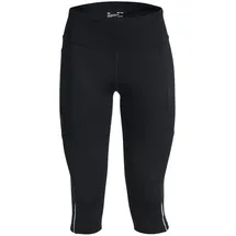 Under Armour Fly Fast 3.0 Speed Caprihose Damen 001 black/black/reflective M