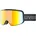 pyrit Skibrille black Supravision Red-Clear/CAT3