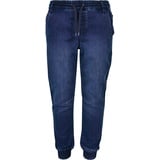 URBAN CLASSICS Boys Knitted Denim in blau