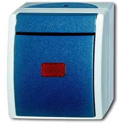 BUSCH JAEGER 2601/6 SKW-53, Blau, Weiß, 2622 N-101 2622 KI-101 2622 TR-101 2622-