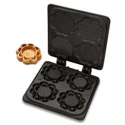 Neumärker® Waffeltörtchen Wechselplatten für Thermocook® | Gusseisen