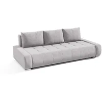 Fun Möbel Sofa 3-Sitzer mit Schlaffunktion vogar Stoff Aston