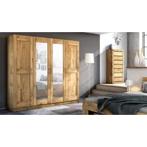 Elfo Kleiderschrank Toni 4S 60 x 205 x 0 cm Braun