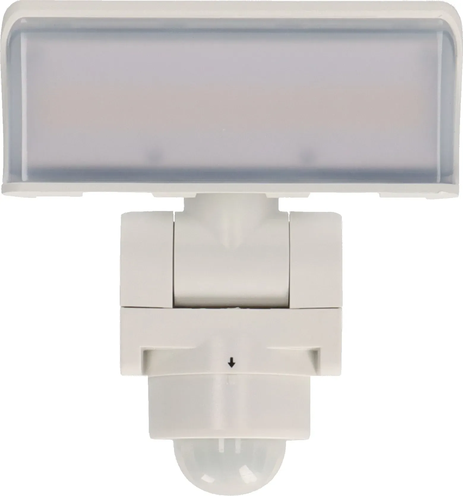 F (A bis G) BRENNENSTUHL LED Wandstrahler Lampen mit Bewegungsmelder, bis zu 10 m Reichweite Gr. Höhe: 18,3 cm, weiß Brennenstuhl