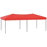 vidaXL Faltpavillon 5,8 x 2,92 m rot