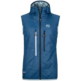 Ortovox Damen Swisswool Piz Boè Weste (Größe S, blau)