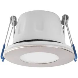 Megaman LED-Downlight 5,5W rund Nickel