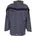 PLALINE Regenjacke Unisex Schiefer/Schwarz XS