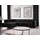 Sofnet Ecksofa mit Schlaffunktion und Bettkasten, Wohnlandschaft mit einstellbare Kopfstützen, Couch, Sofa, Bettsofa, Schlafsofa Schwarz (Kronos 07)
