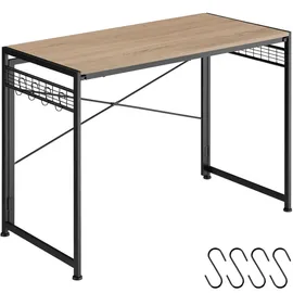 Tectake tectake® Schreibtisch Paterson 102 x 51 x 77 cm
