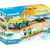 Playmobil Family Fun Strandauto mit Kanuanhänger 70436
