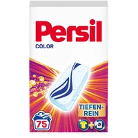 Persil Power Bars Color Waschmittel (75 Waschladungen), vordosiertes Buntwaschmittel mit biologisch abbaubarem Schutzfilm, für reine Wäsche & hygienische Frische für die Maschine