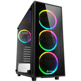 Sharkoon TG4 RGB schwarz Midi Tower