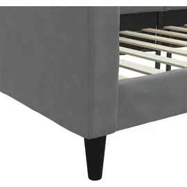 vidaXL Tagesbett 90 x 200 cm Dunkelgrau