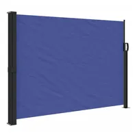 vidaXL Seitenmarkise Ausziehbar Blau 140x600 cm