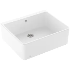 Villeroy & Boch Spülstein Einzelbecken 60 X weiß alpin + Handbetätigung