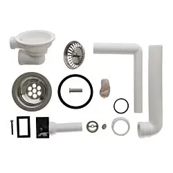 Villeroy und Boch Ablaufgarnitur 82310061 mit Handbetätigung