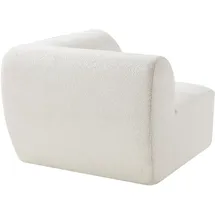 [en.casa] Sofa-Modul Hurvas Eckelement 108 x 76 x 108 cm Cremeweiß
