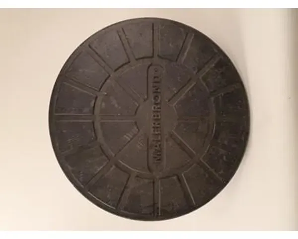 Cover for water meter well ø400 mm in plastic