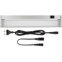 REV Ritter REV TERRA Unterbauleuchte Küche LED, LED Unterbauleuchte erweiterbar, 35cm, 25.000h, 8W, 600lu, silber [Energieklasse E]