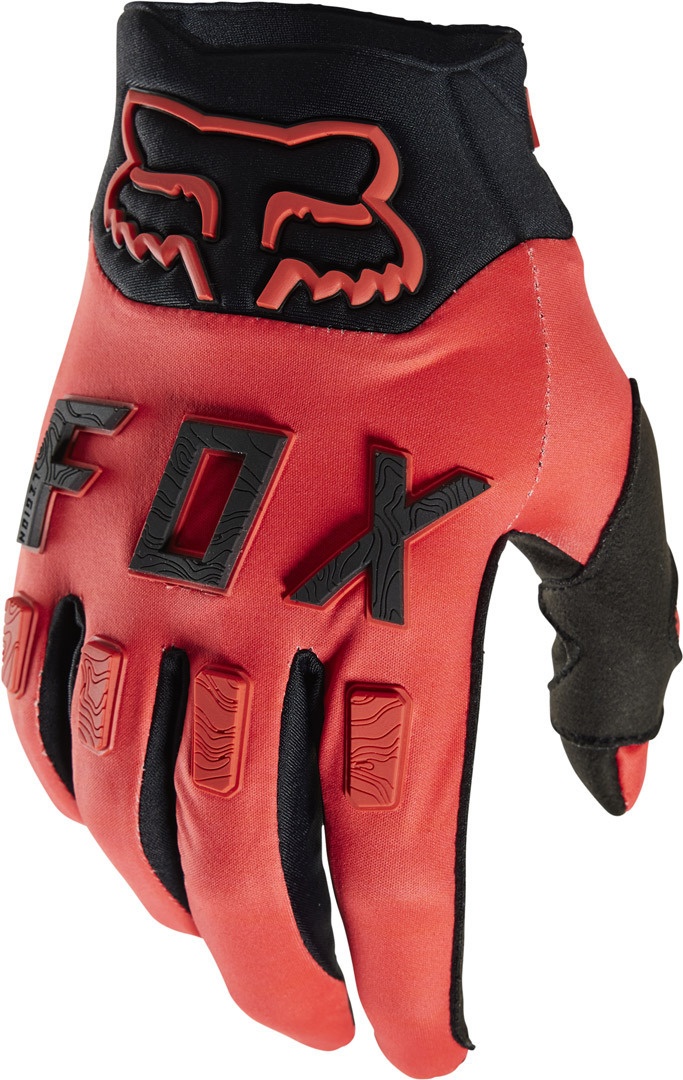FOX Defend Wind Motorcross handschoenen, oranje, XL