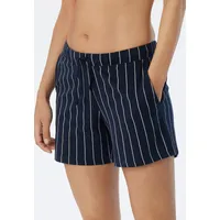 SCHIESSER Shorts "Mix + Relax", Damen, Gr. 46, N-Gr, bunt (multicolor 1), Single Jersey, Obermaterial: 95% Baumwolle, 5% Elasthan, bequem kurz, Hosen Shorts, seitliche Taschen, Single Jersey, bequem, lockerer Schnitt