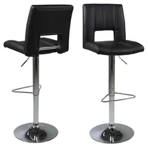 Actona Barhocker SYLVIA 41,5 x 115 x 52 cm Schwarz