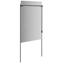 Vitra Equal LED-Leuchtspiegel 64104 60,3 x 94,5 cm, Beleuchtung oben