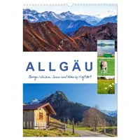 Calvendo Allgäu, Berge, Wiesen, Seen und Kühe. (Wandkalender 2026