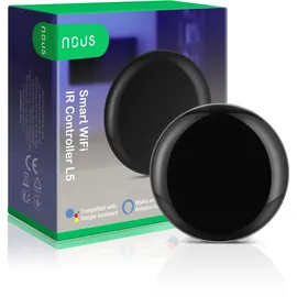 Nous L5 Tuya Smart Hub, Google Home, Smart Home Geräte, Alexa kompatible Geräte, WLAN Fernbedienung, Smart Life Geräte, Remote Control, Smart Hub, Alexa Infrarot Sender, SmartThings Hub, 2.4 GHz WiFi