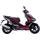 GT UNION Striker 50 ccm 3,0 PS 45 km/h schwarz/rot