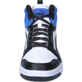 Puma Rebound V6 Sneaker, Black White Team Royal, 44 EU