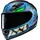 HJC Helmets Y10 Schwarz/Blau L