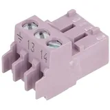 Buderus Anschlussklemme 3-pol. PZ Pumpe violett