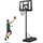 Costway Basketballkorb 170-305 cm Schwarz