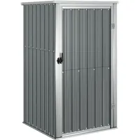 vidaXL Geräteschrank 0,89 x 0,89 m Grau
