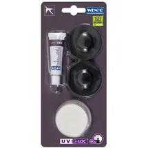 Wenko Befestigungsset UV-Loc Schwarz