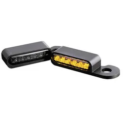 Led Armaturen-Blinker Schwarz