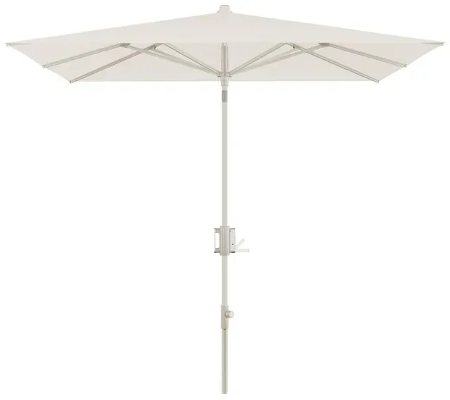Knirps Marktschirm Apoll Shell 240 x cm Aluminium Beige Natur
