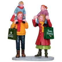 Lemax Family Christmas Shopping Weihnachtsdorf Winterdorf