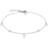 TAMARIS Fußkette Edelstahl silber Damen