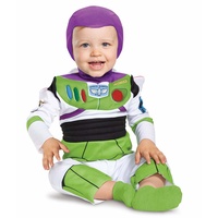 Disney Offizielles Toy Story Buzz Lightyear Kostüm Kinder Jungen Astronaut Babykostüm Kleinkind Faschingskostüme Kinder Astronaut Karneval Geburstag Overall Costume
