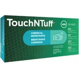 Ansell TouchNTuff® 92-600, Einmalhandschuhe aus Nitril, grün, 92600070 , 1 Packung = 100 Stück, Größe 6,5 7