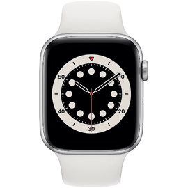 Apple Watch Series 6 Gps 44 Mm Aluminiumgehause Silber Sportarmband Weiss Ab 428 50 Im Preisvergleich