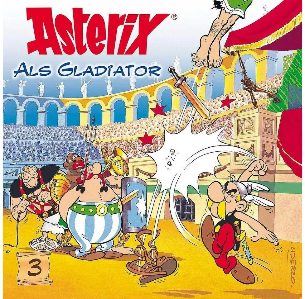 Preisvergleich Produktbild Hörspiel 03: Asterix Als Gladiator